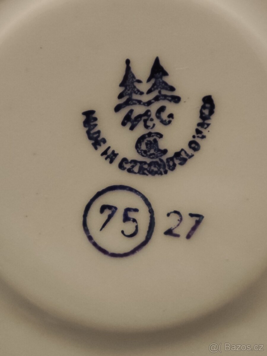 Porcelánová sada 6 šálků - 4