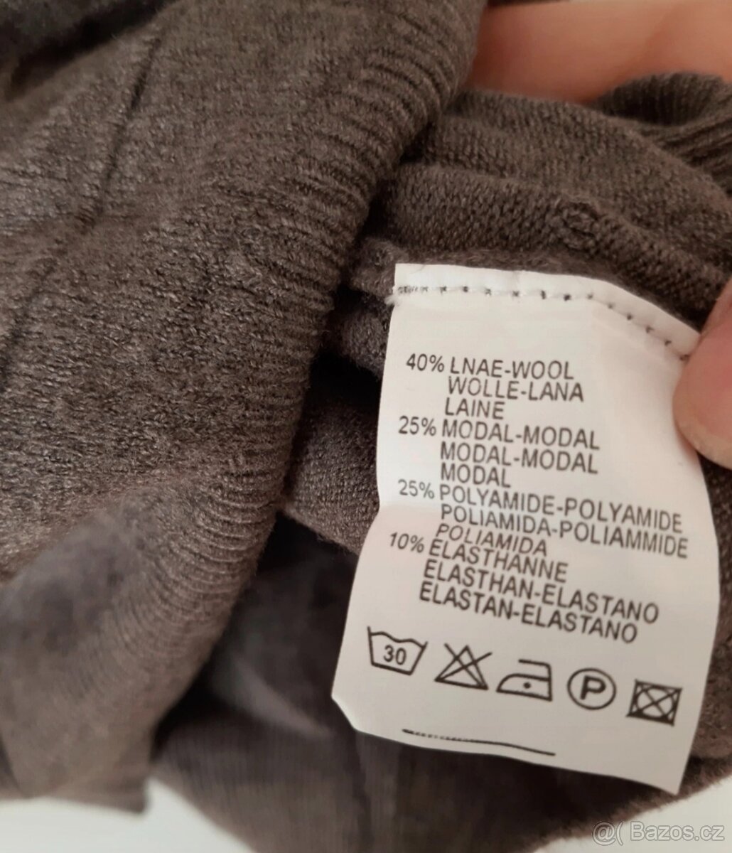 Nový vlněný svetr, vel. S/M - 4