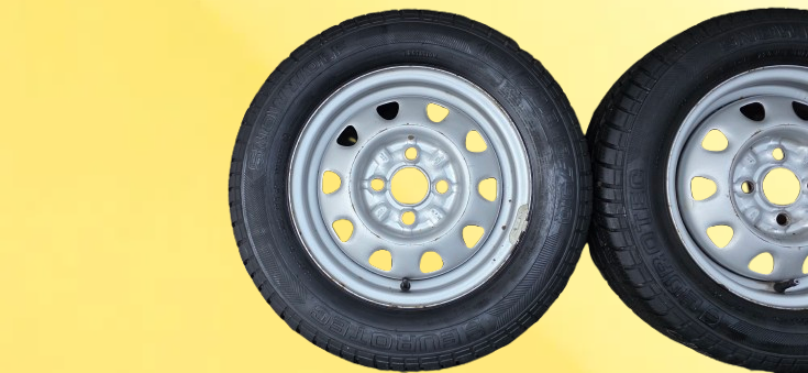 13" disky Favorit / Felicia + zimní pneu 165/70/13 - 4