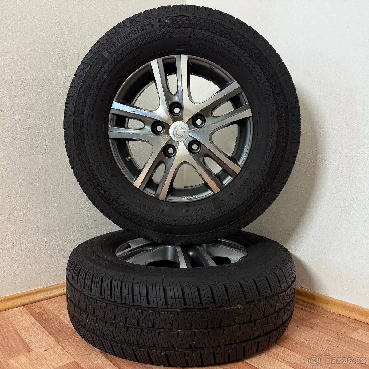 FIAT DUCATO 5x130 R16 ET68+CELOROČNÍ 225/75R16 7/3mm - 4