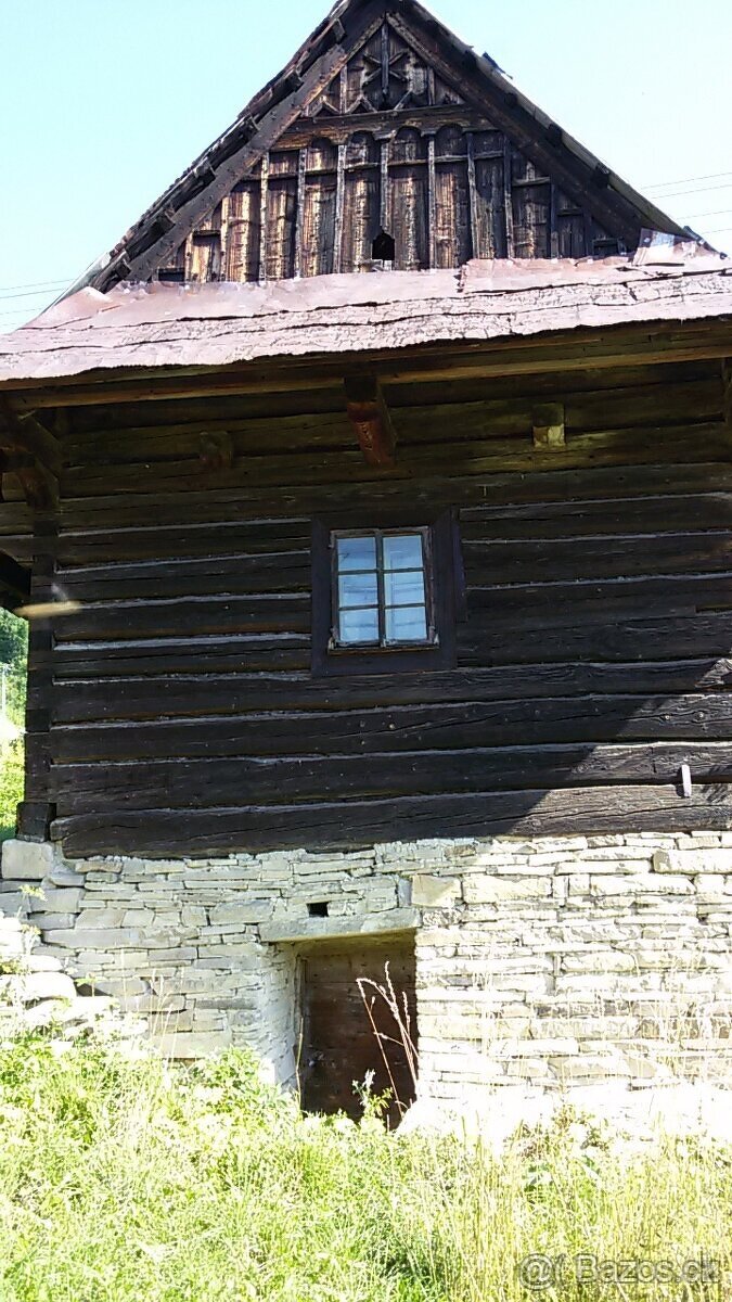 DREVENICA S POZEMKOM blízko Terchovej - NA PREDAJ - 4