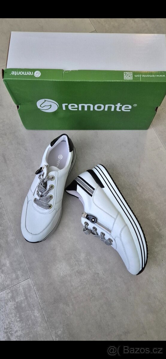 Remonte dámské kožené sneakersy - 4