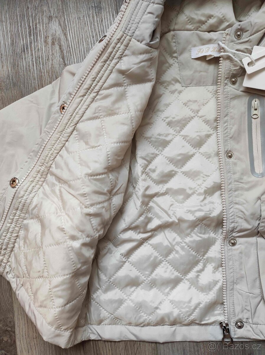 Jarní šusťáková bunda dívčí nová - 4