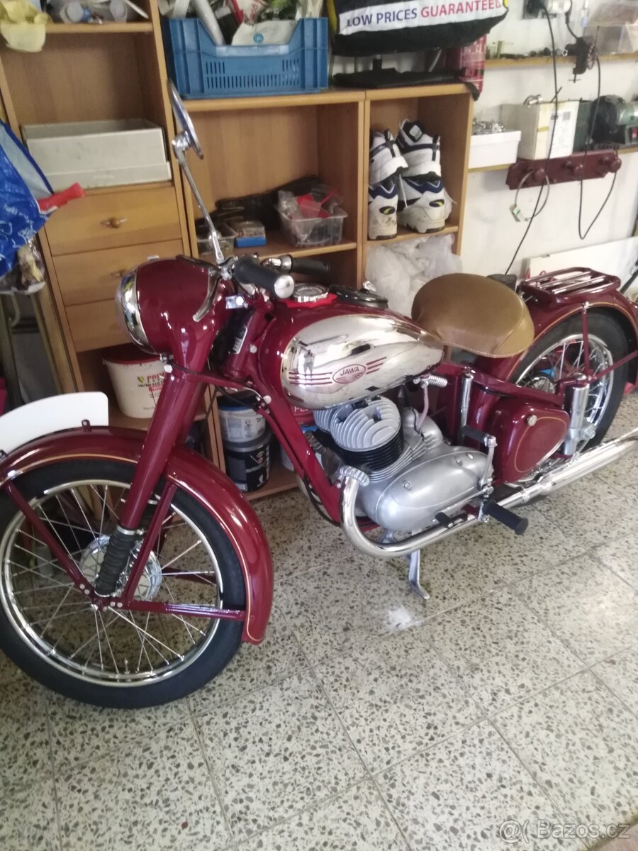 Prodám jawu 350 perak s TP - 4