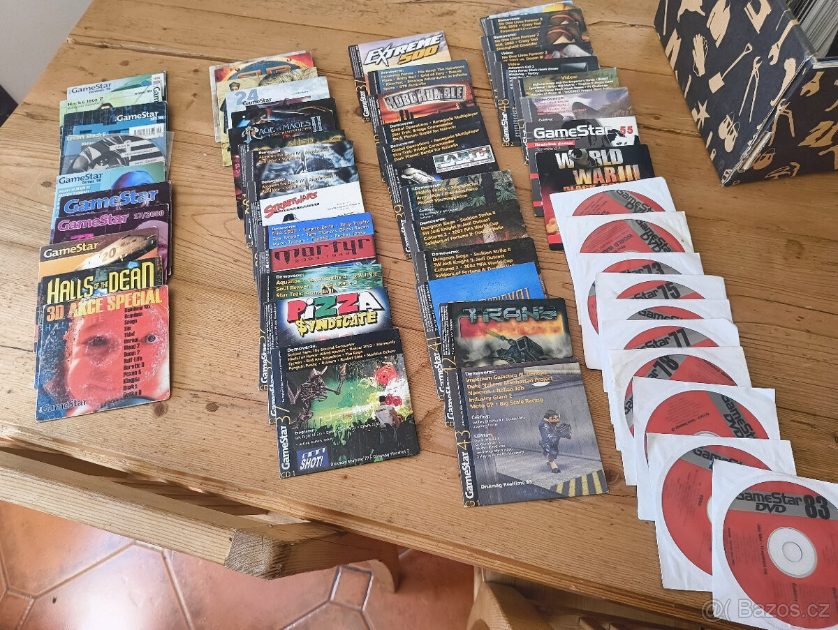 331 CD/DVD z časopisů LEVEL, SCORE, GameStar, PC GAMER - 4