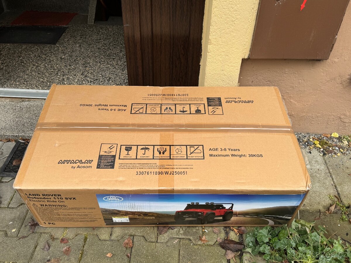 Dětské elektrické auto LAND ROVER Defender 110 SVX - 4