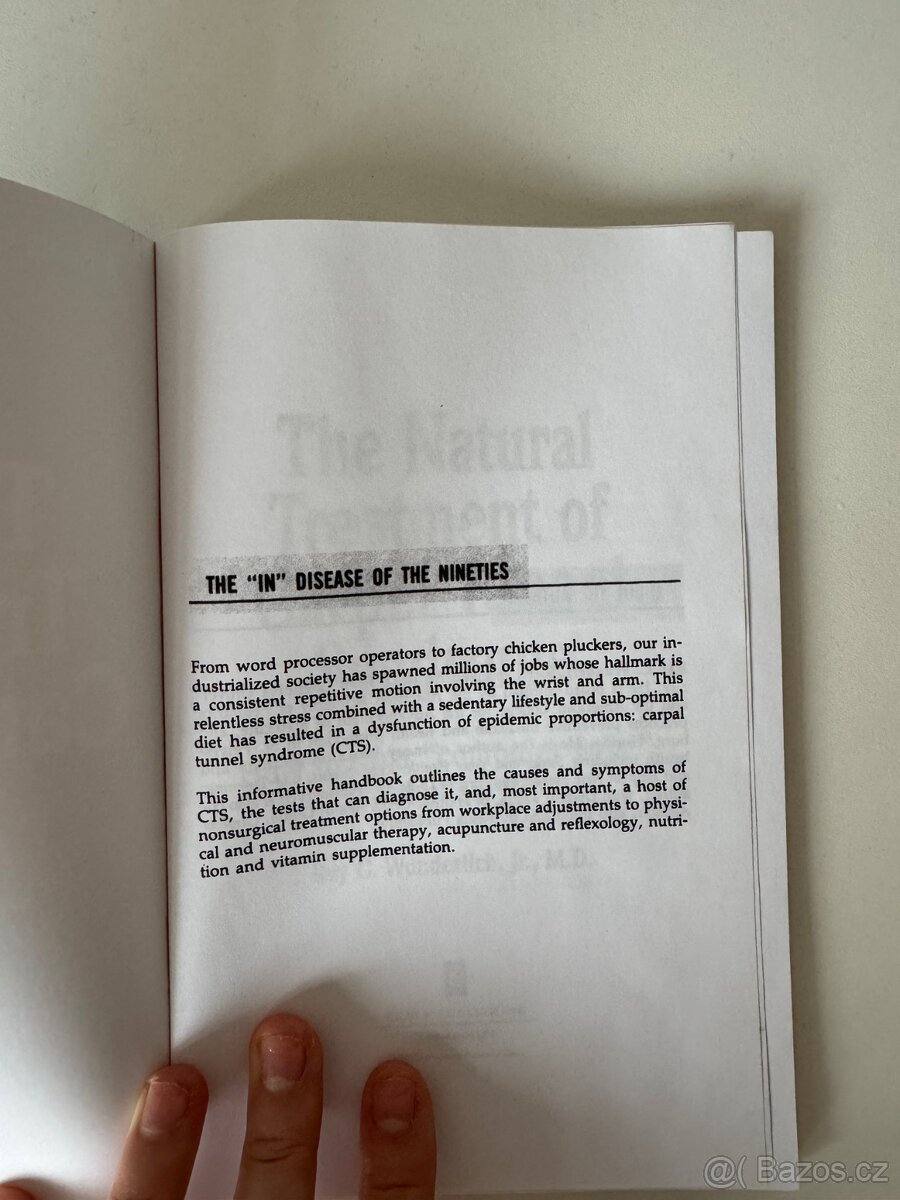 The natural treatment of carpal tunnel syndrome - 4