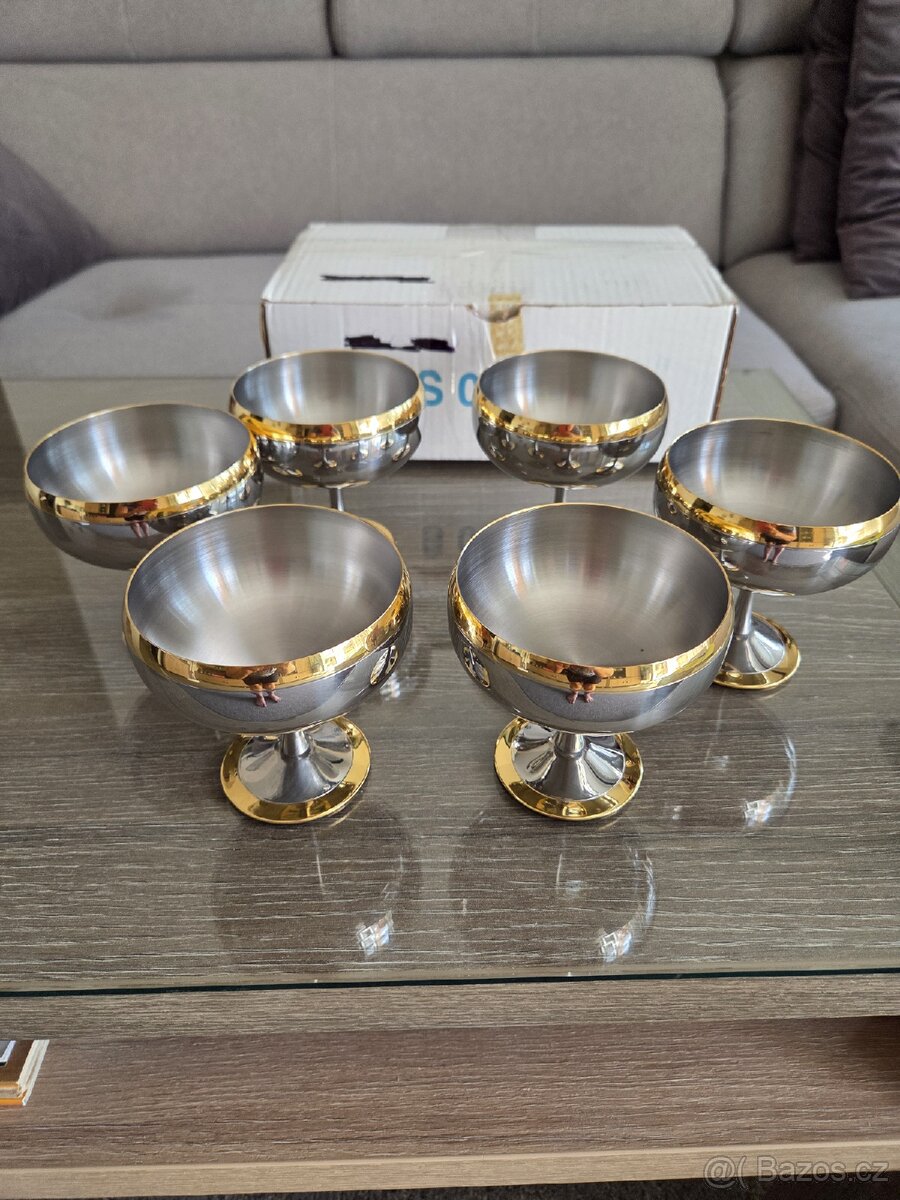 Zepter kovové číše Baron 6 ks - 4