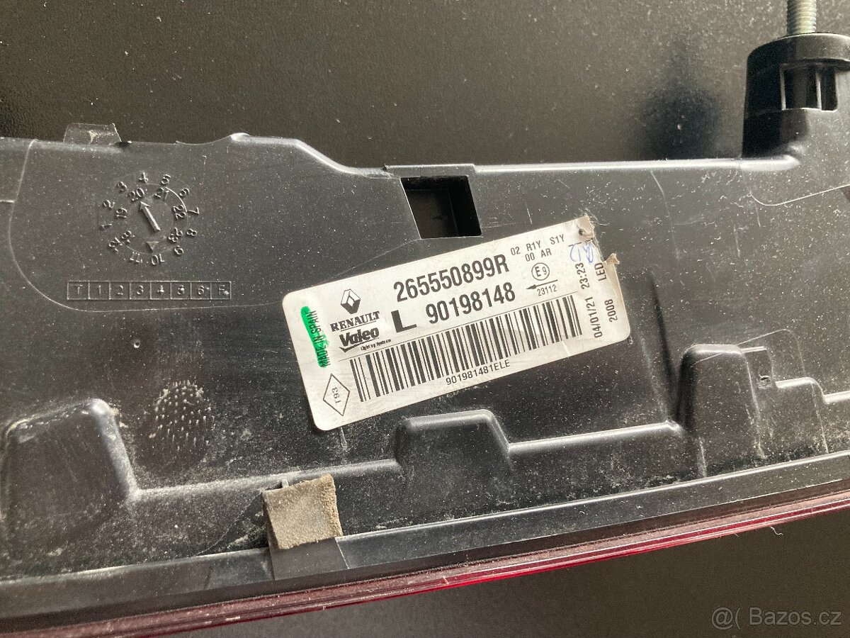 Levé zadní světlo Megane - 4