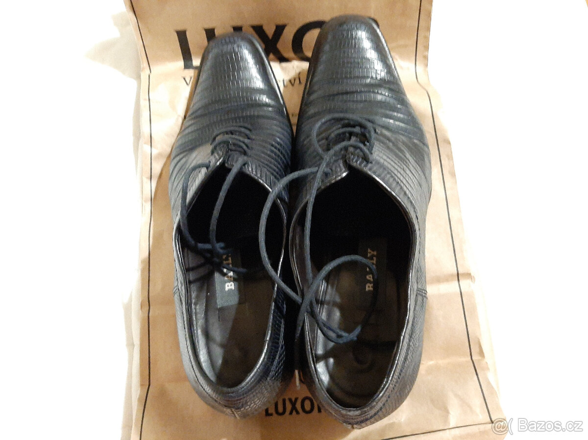 Dámské boty BALLY, kožené, černé - 4