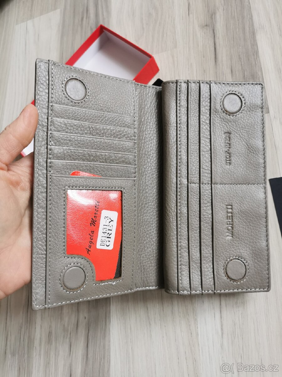 Kožená peněženka Angela Moretti - 4