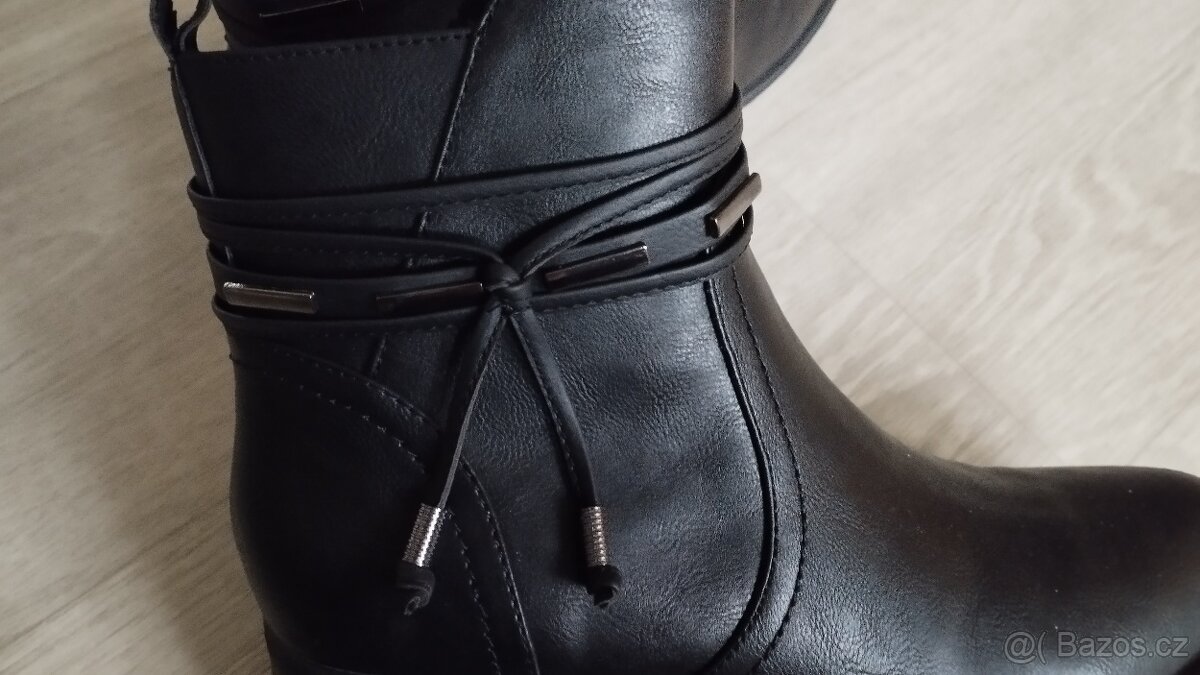 Nízké kozačky vel. 38 - 4