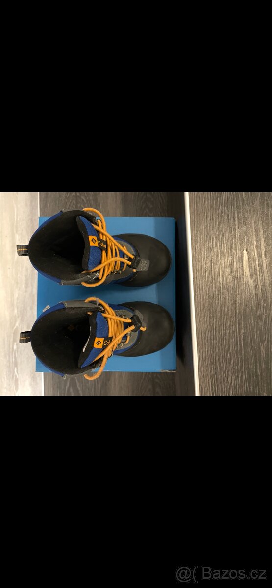 Dětské zimní voděodolné boty / sněhuly Columbia - 4