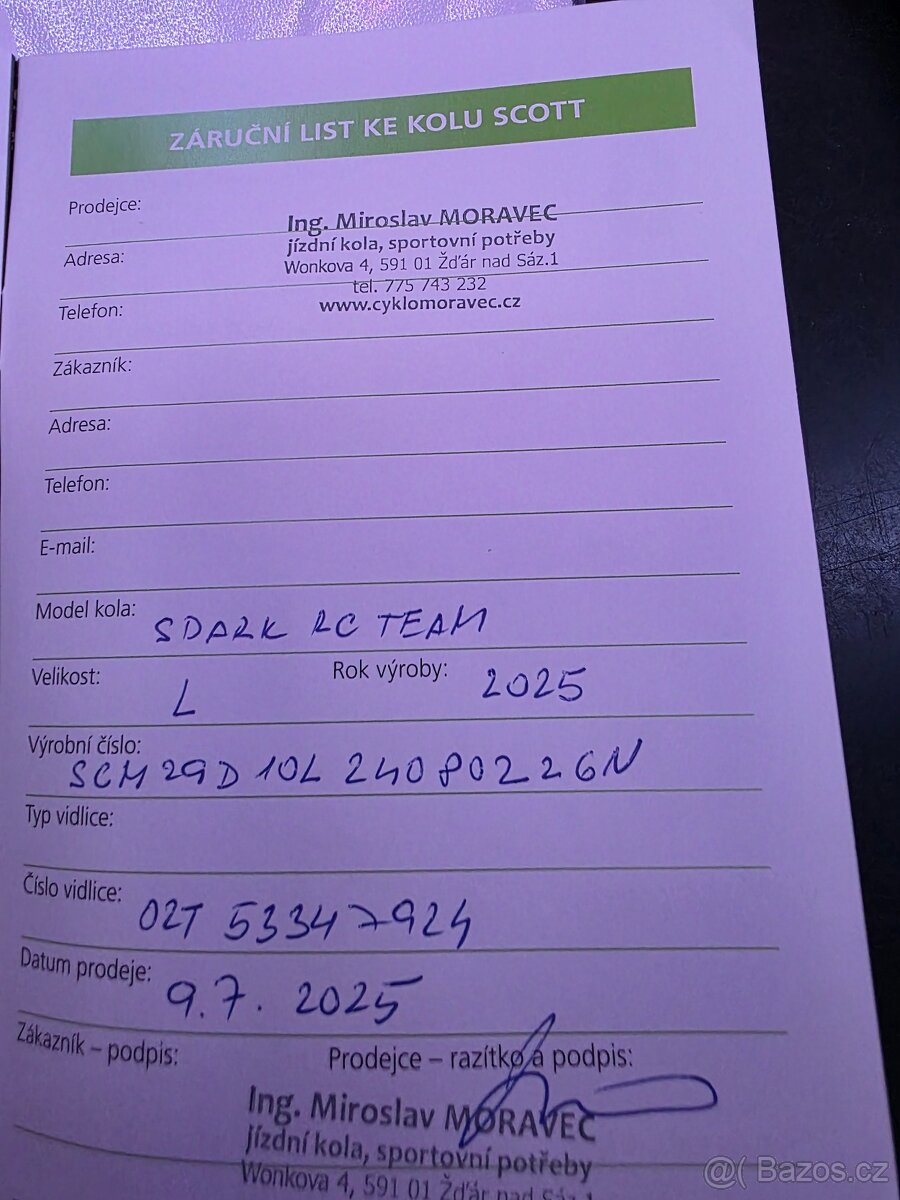 Scott Spark RC Team 2025 nové - 4