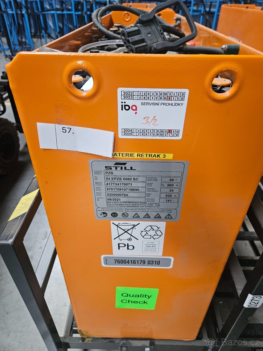 Trakční baterie 48V 560 Ah - 4