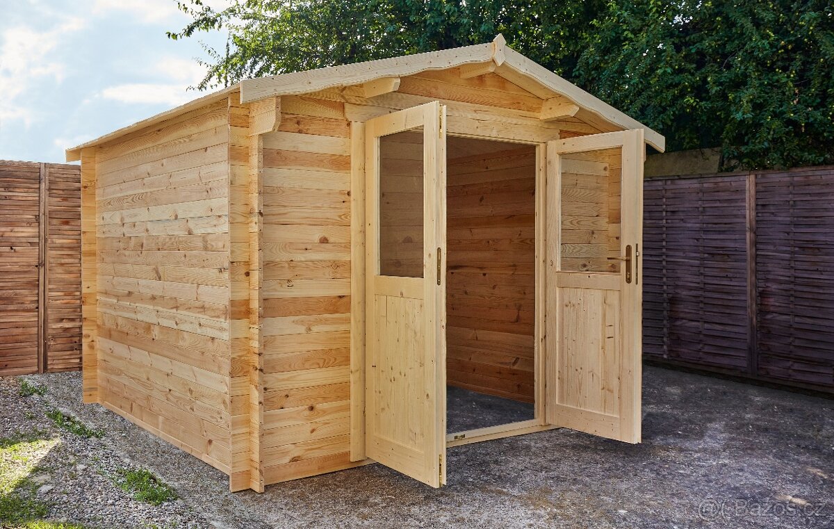 Zahradní domek 3x3 metry, síla 28mm - 4