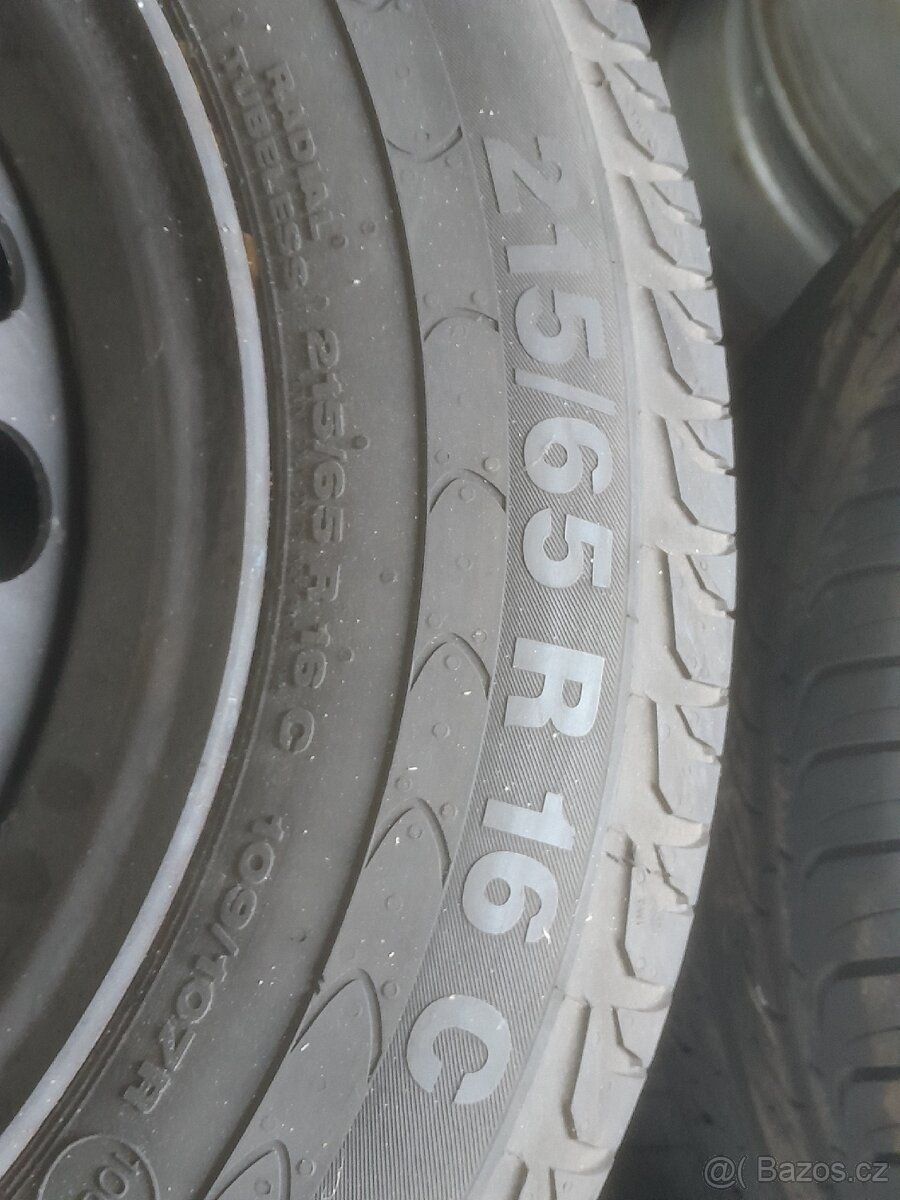 Ford Transit - plechové disky s pneu - 4