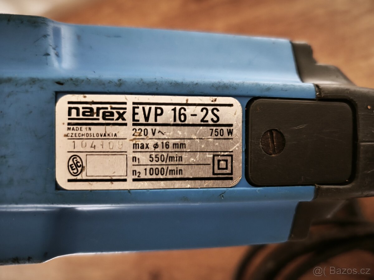 Velká vrtačka Narex EVP 16-2S - 4