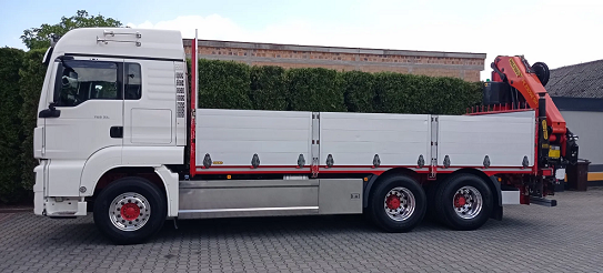 MAN TGS 33.540 6x4 - valník s hydraulickou rukou Palfinger - 4