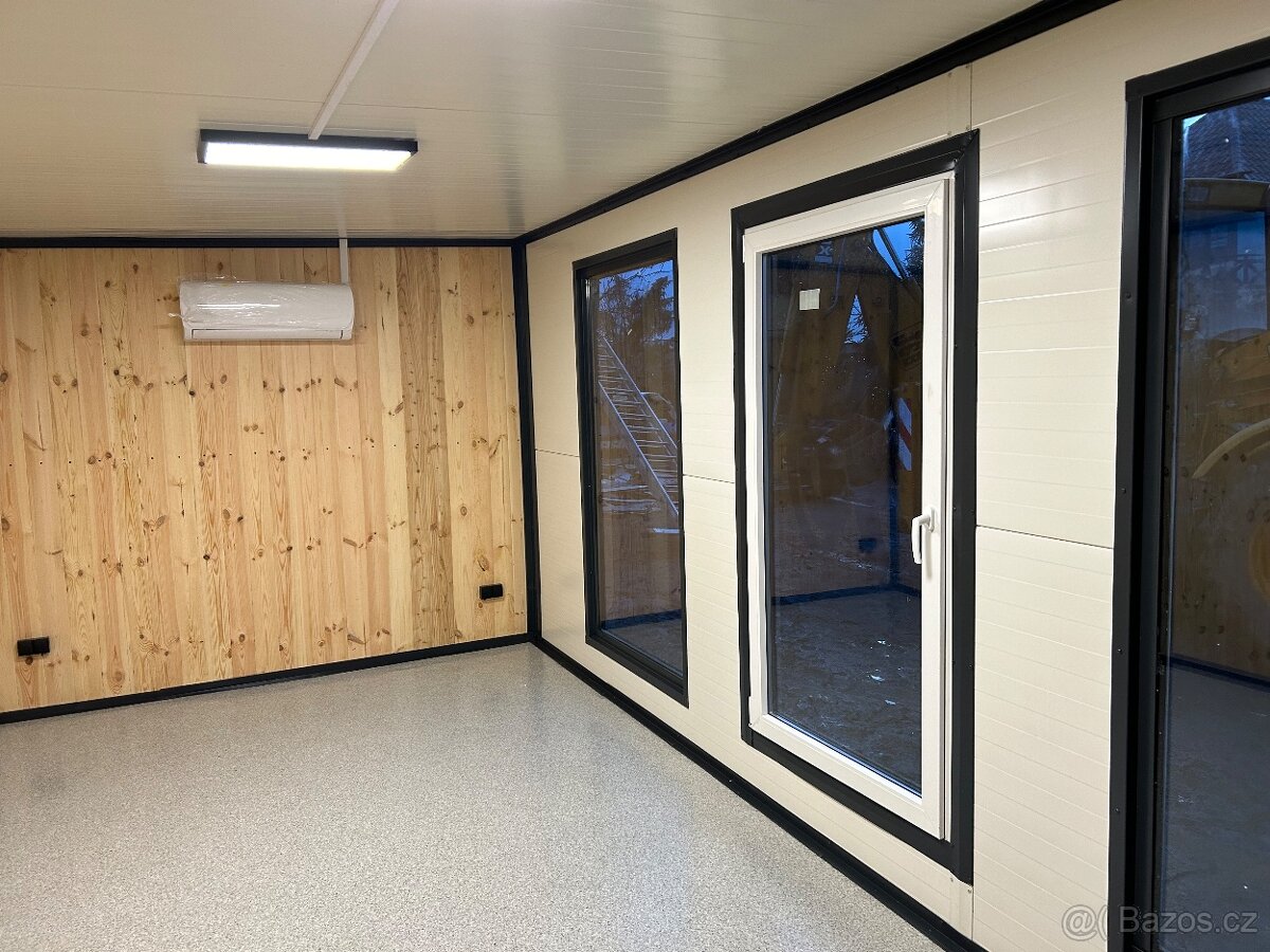 kancelář, modulární dům byt,zahradní domek servisní pavil - 4