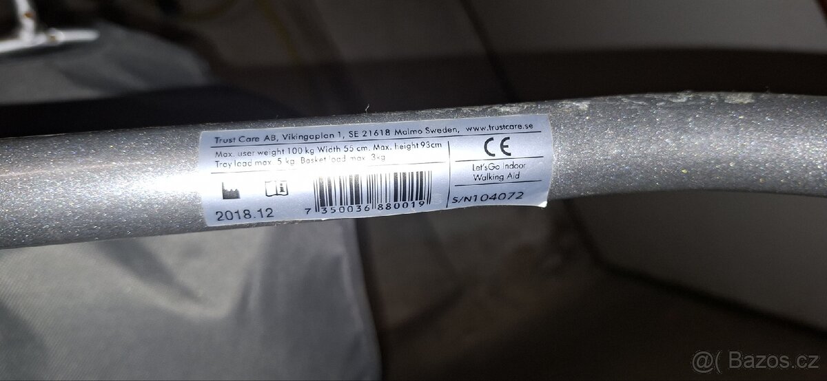 Chodítko pro seniory - zdravotní pomůcka - 4