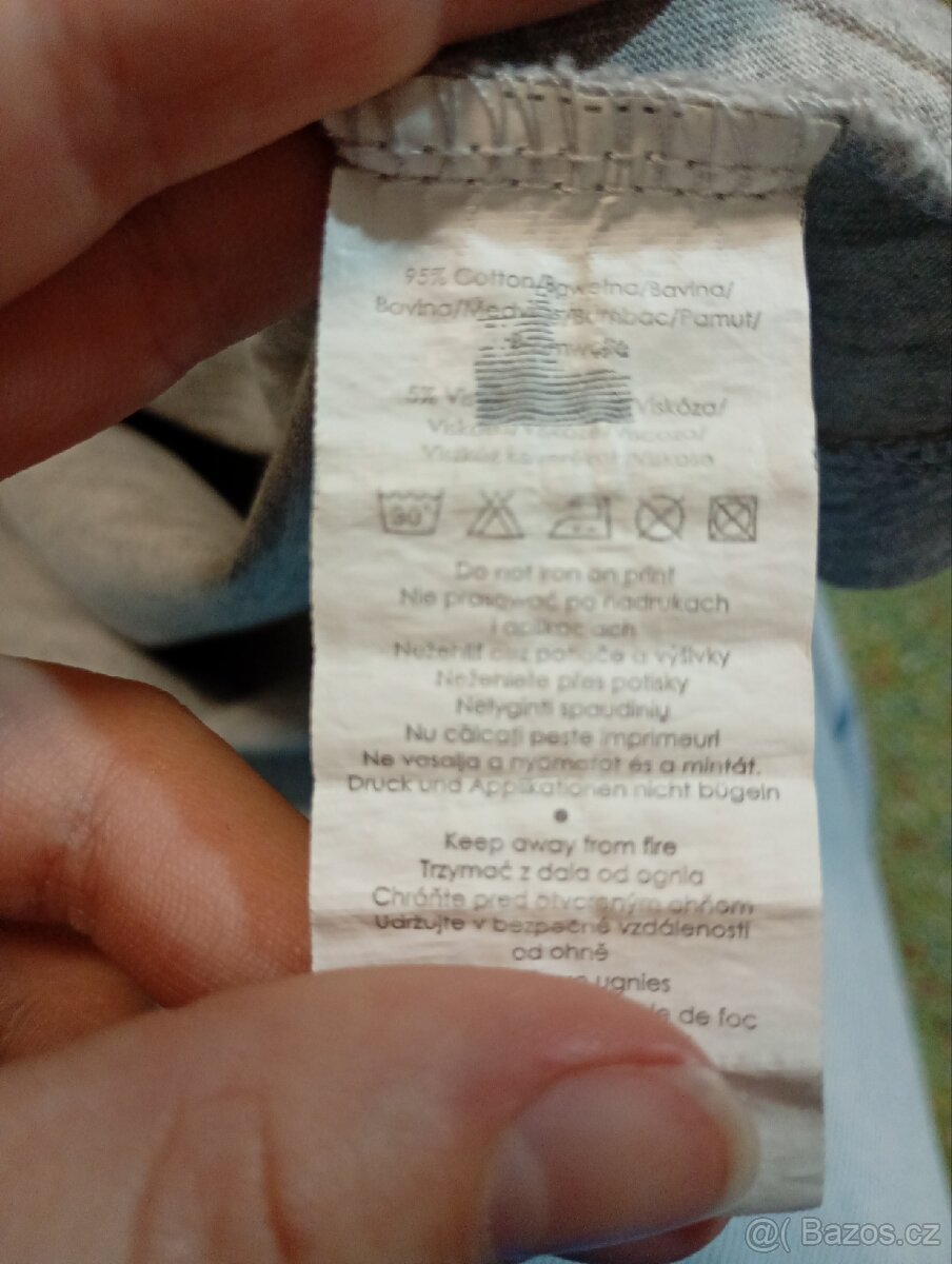 Šedé dívčí tričko - 4