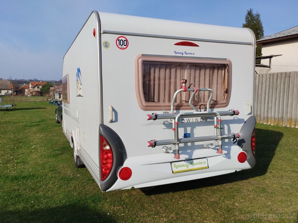 KNAUS 450EL č.251 Pevné postele. Mover. Stan. Rok 2007 - 4