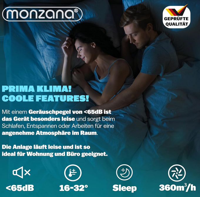 Klimatizace Monanza WIFI MZKA1000 9000BTU 4 v 1 - 4