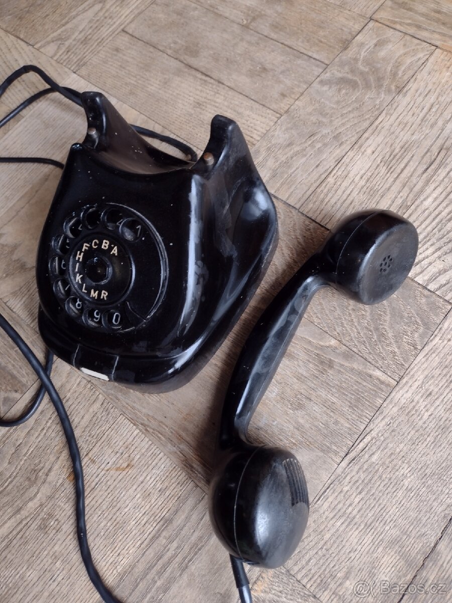 Telefon Tesla - stolní vytáčecí - 4