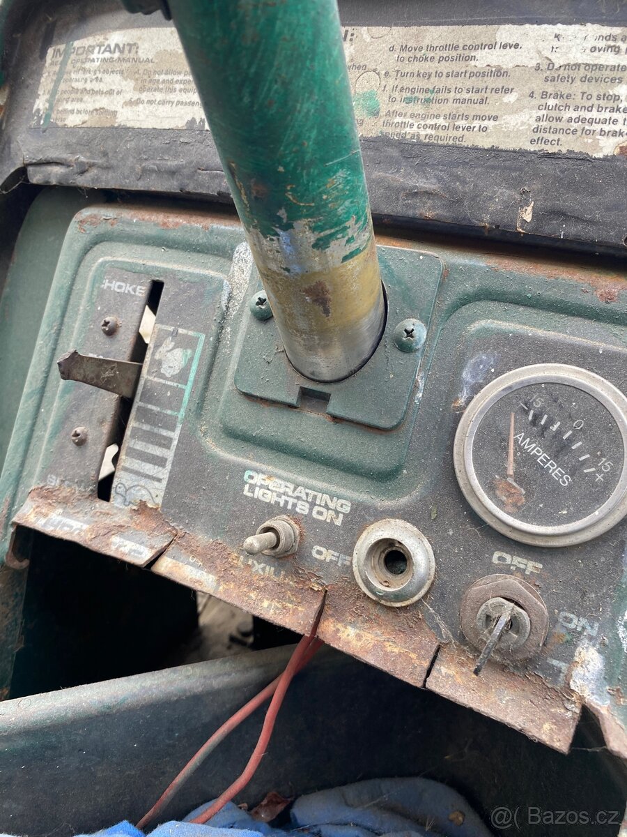 zahradni sekaci trakturek MACHINE AGRICOLE MARTIN - 4