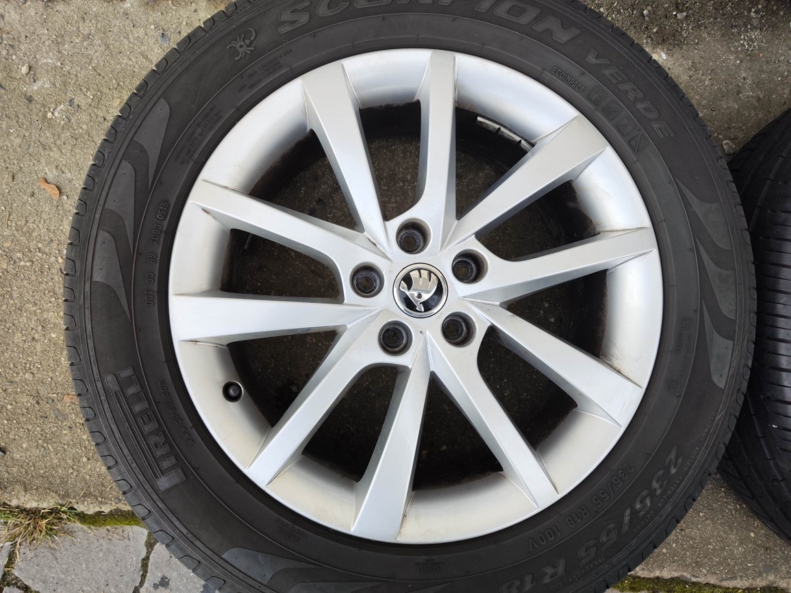 18"letní alu sada Elbrus 5x112 origo Škoda Kodiaq Tiguan 2 - 4