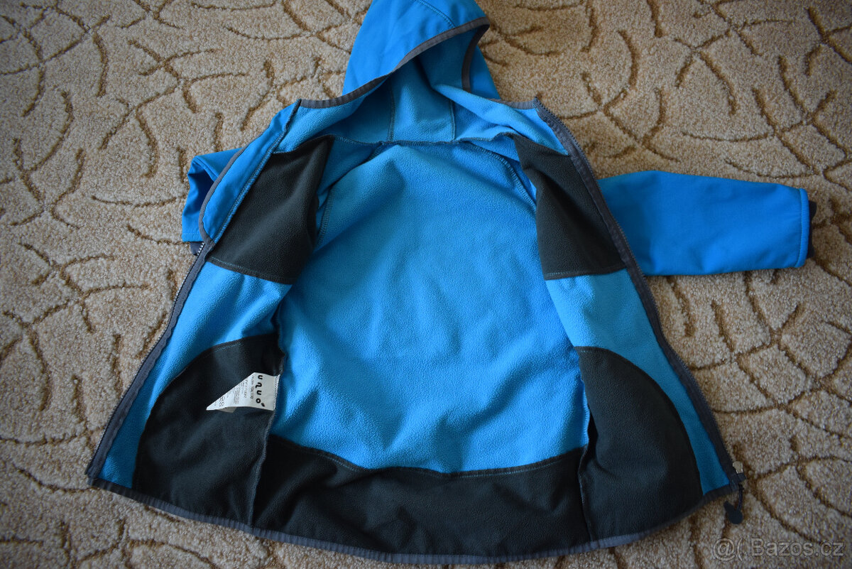 Softshellová bunda Unuo vel. 104/110, s fleecem - 4