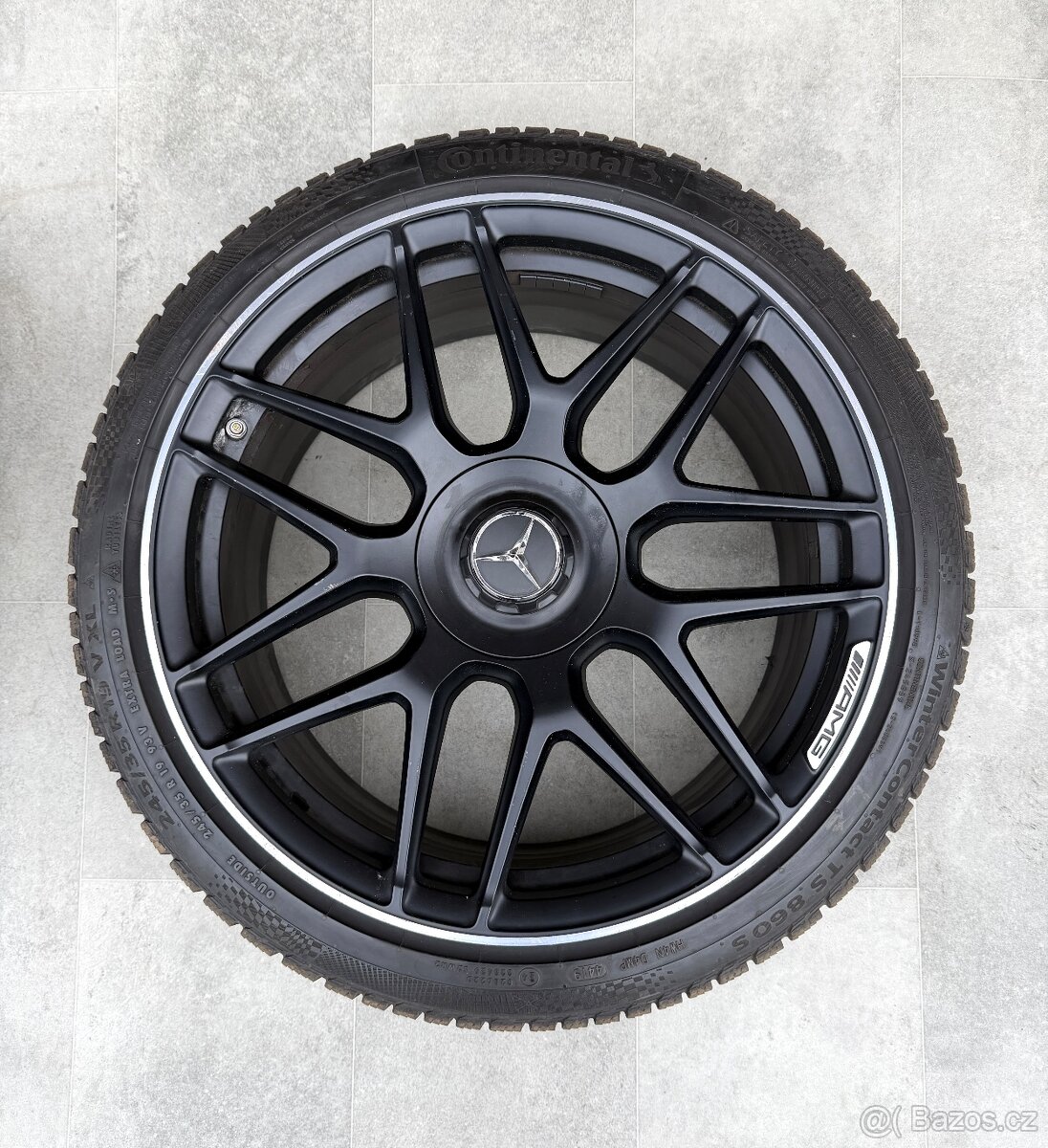 Mercedes R19 A45 A45s AMG zimní 8,5J x 19 Et46 - 4