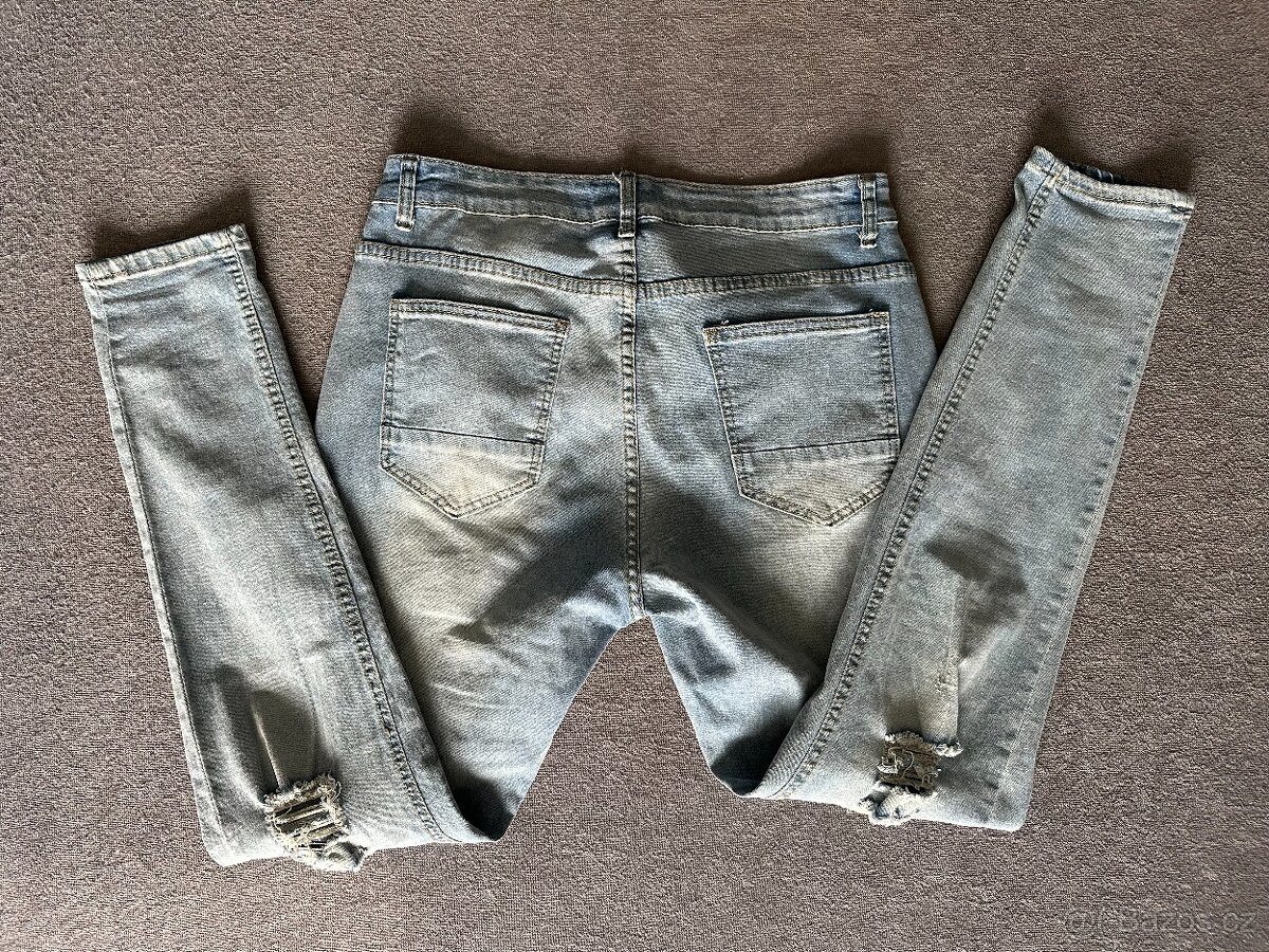 Pánské kalhoty JEANS - 4