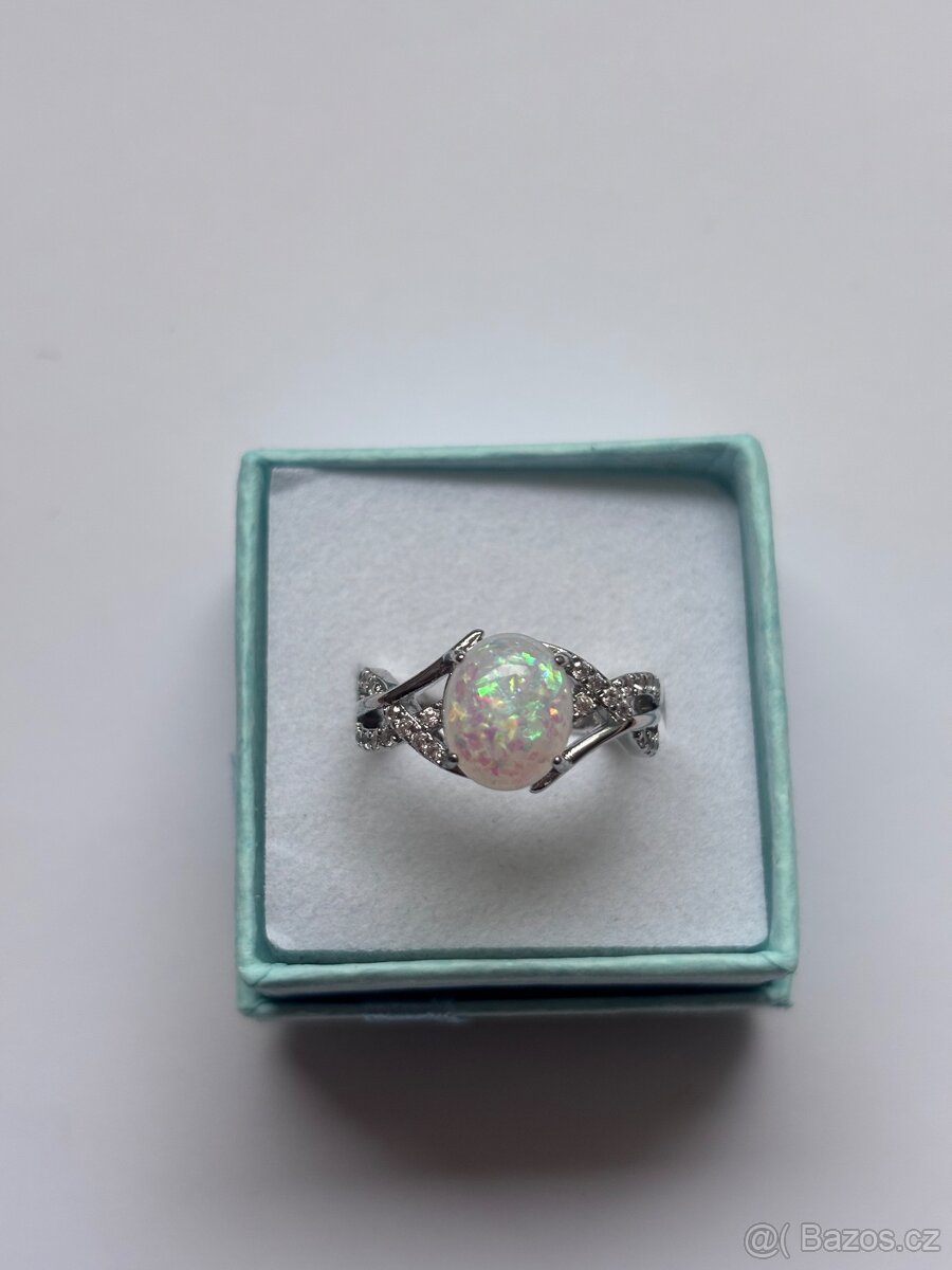 Nové stříbrné prstýnky punc 925 - 4