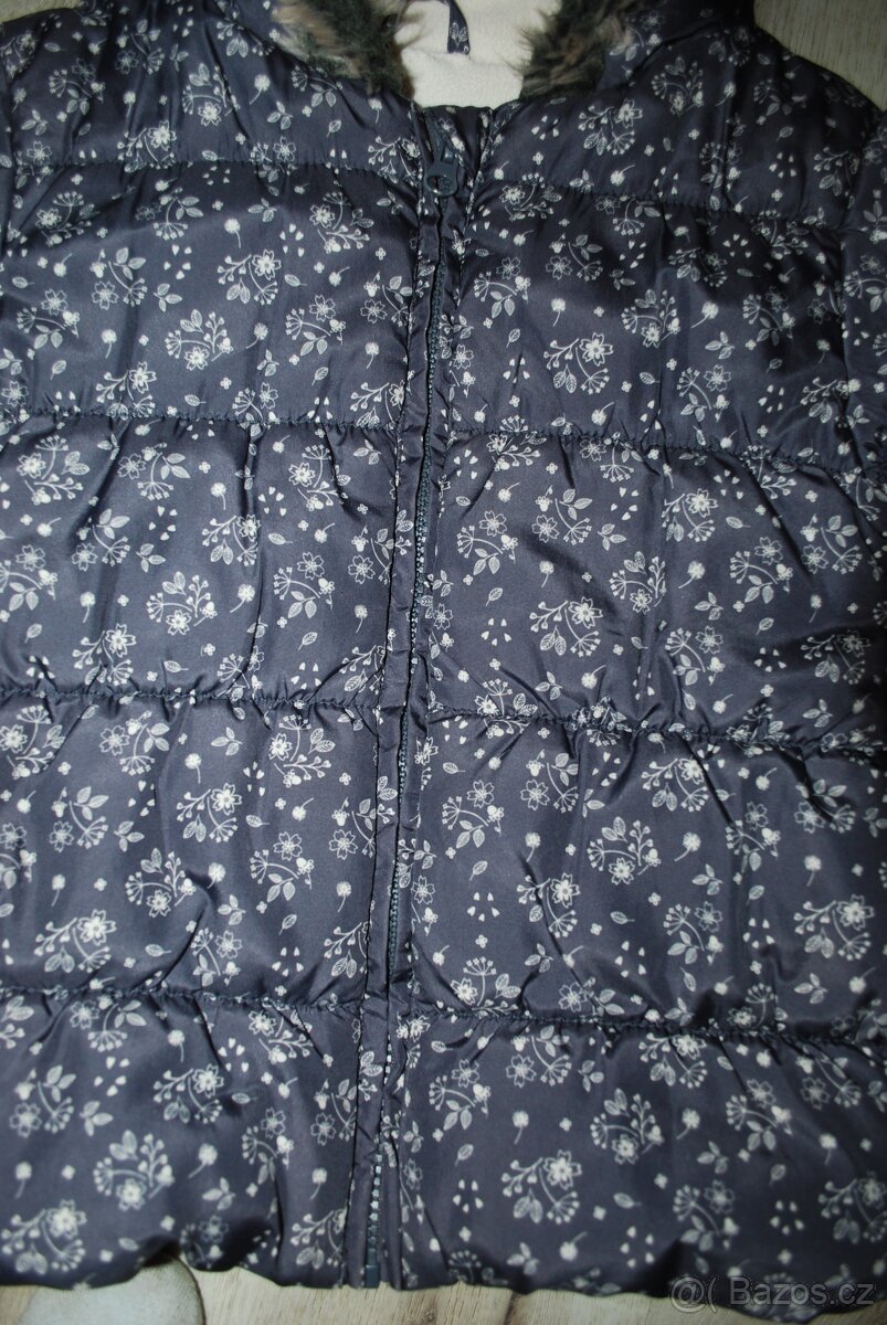 ZIMNÍ BUNDA/BUNDIČKA, ZN.F&F, VEL.116 - 4