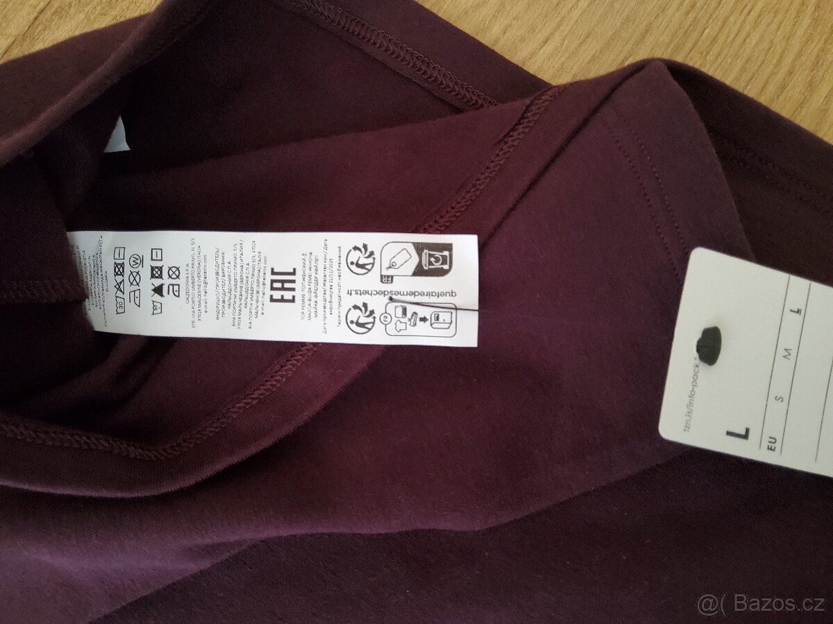 Triko s dlouhým rukávem L - 4