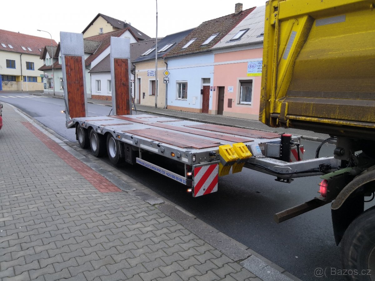 Vlek kára tandem podvalnik přepravník 3nápravy - 4