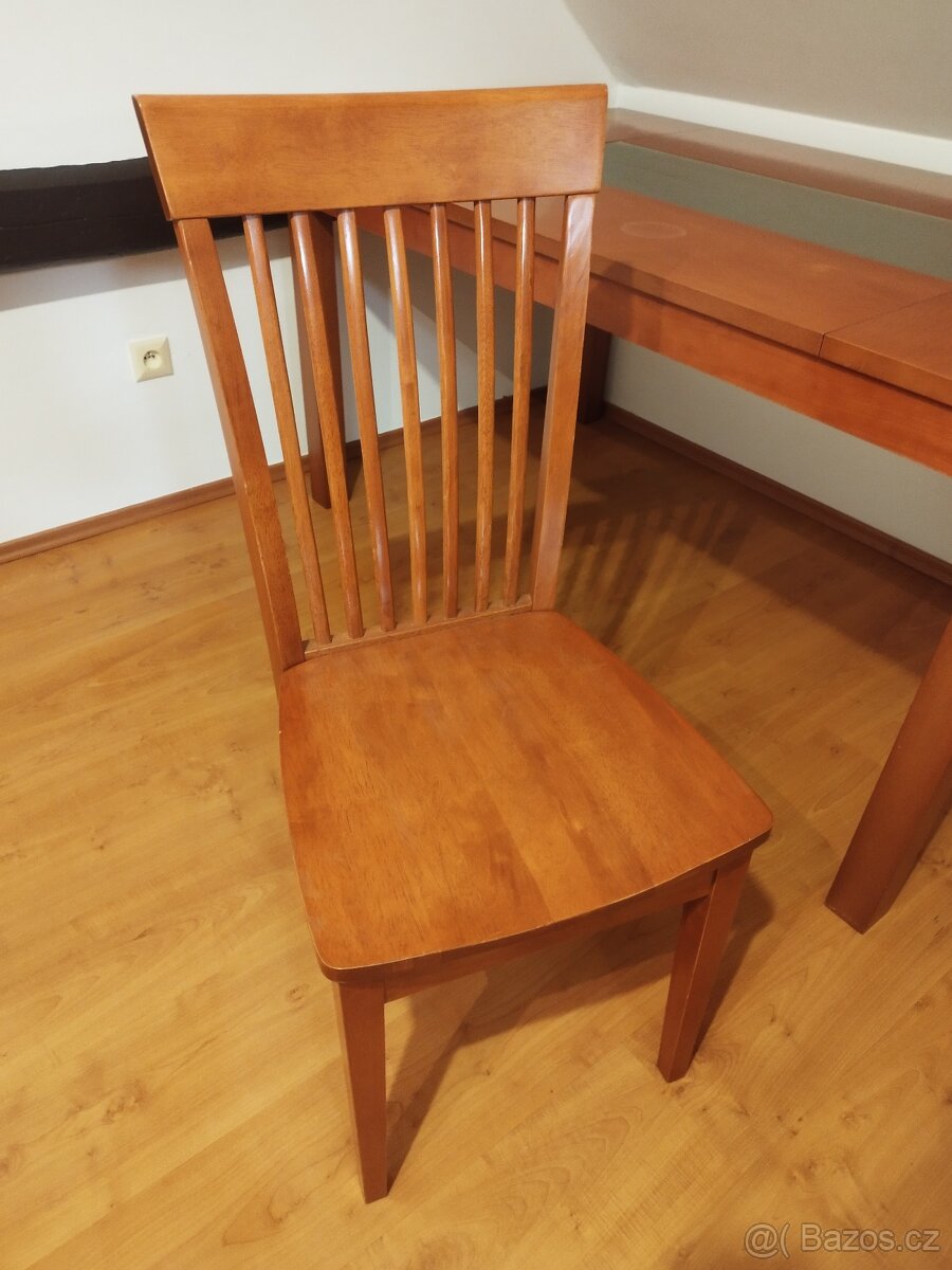 Jídelní stůl,židle,konferenční stolek, set - 4