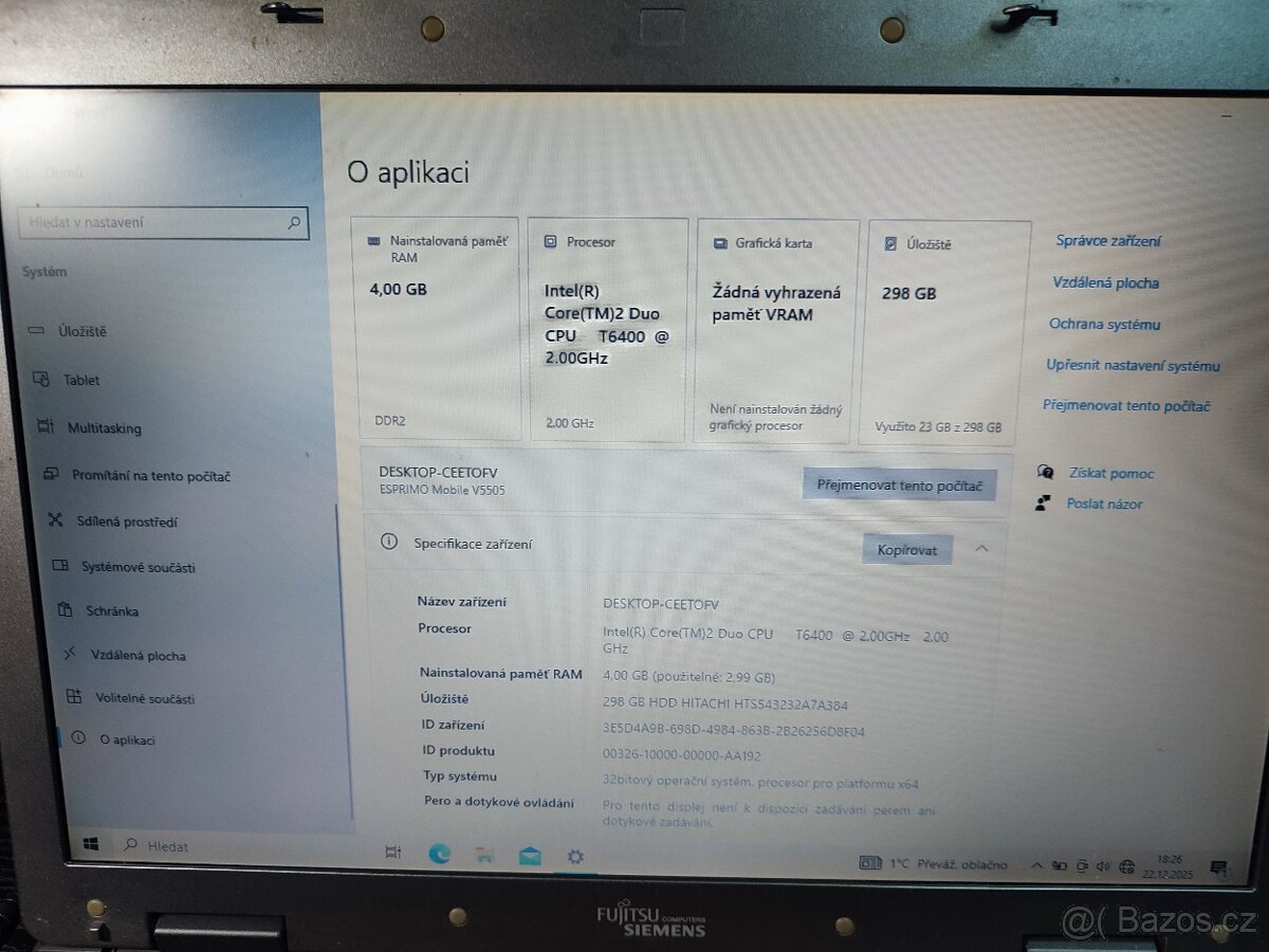 Fujitsu Esprimo Mobile - 4