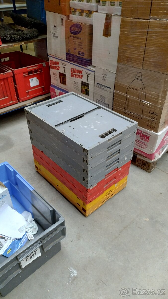 Přepravky, bedýnky, krabice - profi skladování - 4