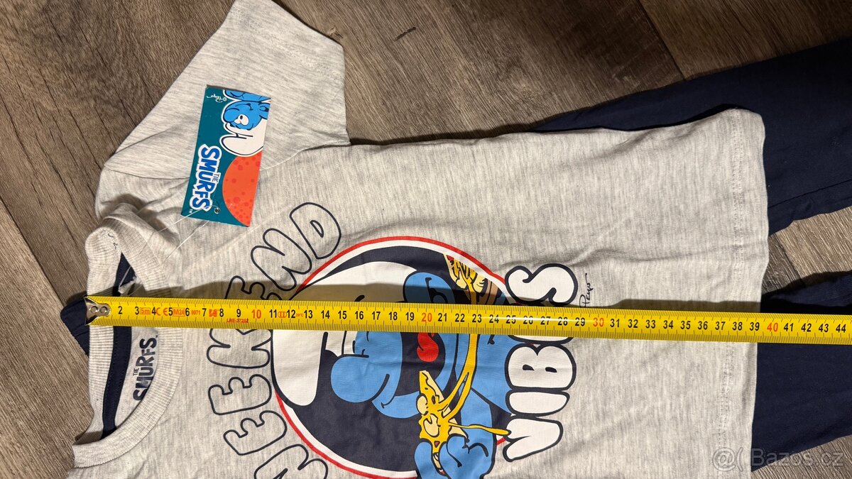 Dvoudílné pyžamo Šmoulové - 4