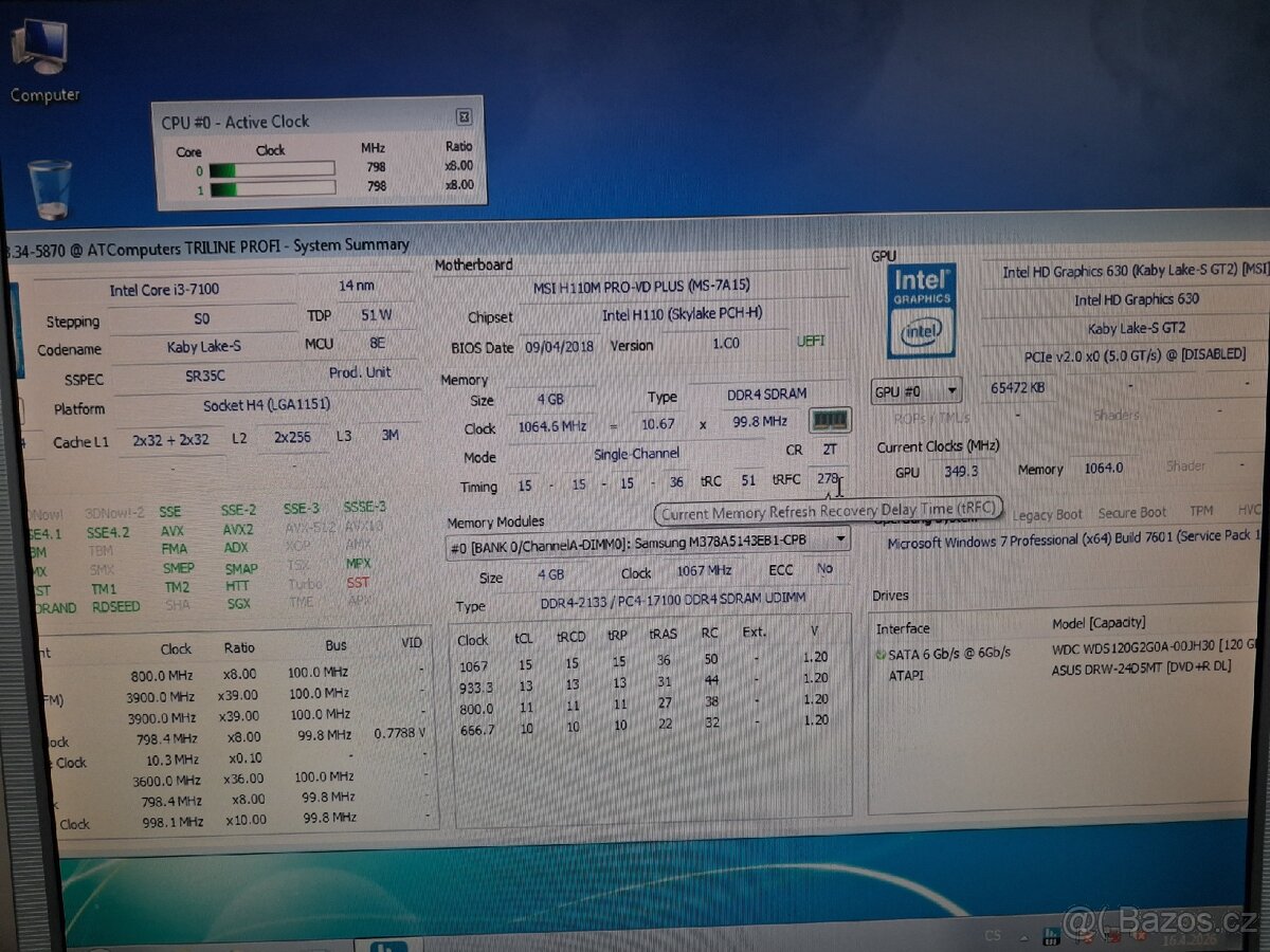 Stolní PC Triline Profi - 4