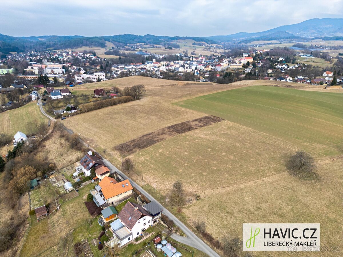Prodej zastavitelného pozemku 1.180 m² , Český Dub, Na Zhůrá - Widok 4