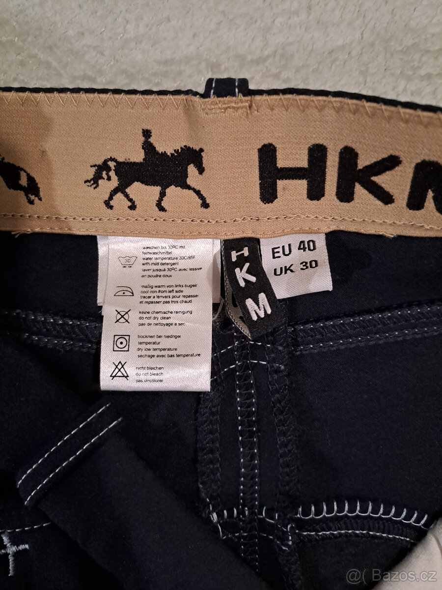 Krásné nenošené tmavě modré rajtky HKM vel. 40 - 4