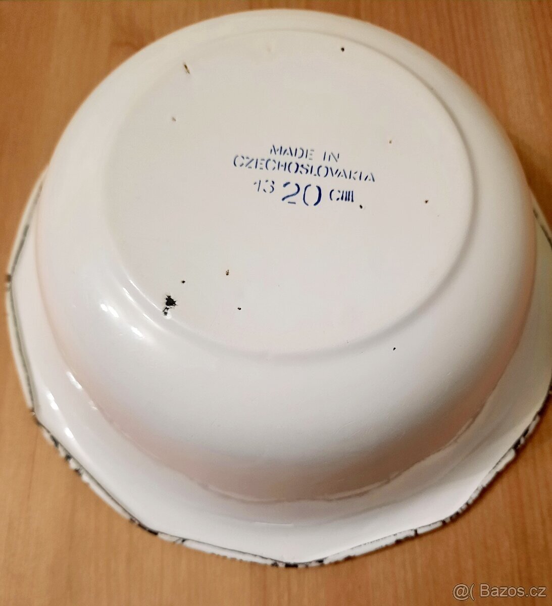 Smaltovaná retro miska - 4