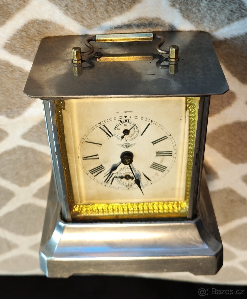 TOP starožitný luxusní budík Joker s hracím strojkem - 4