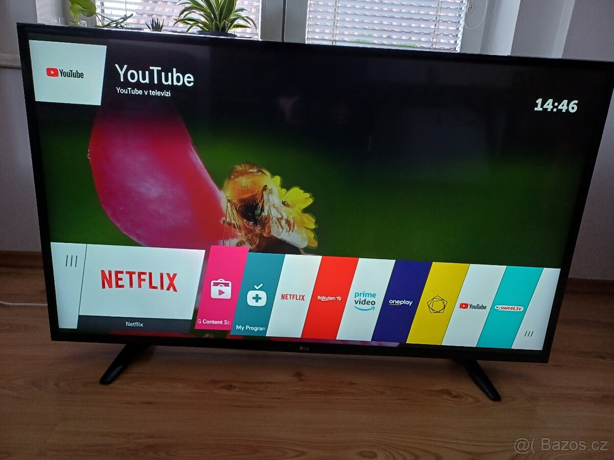 4K Smart TV LG 49UF6407 -úhlopříčka 123cm - 4