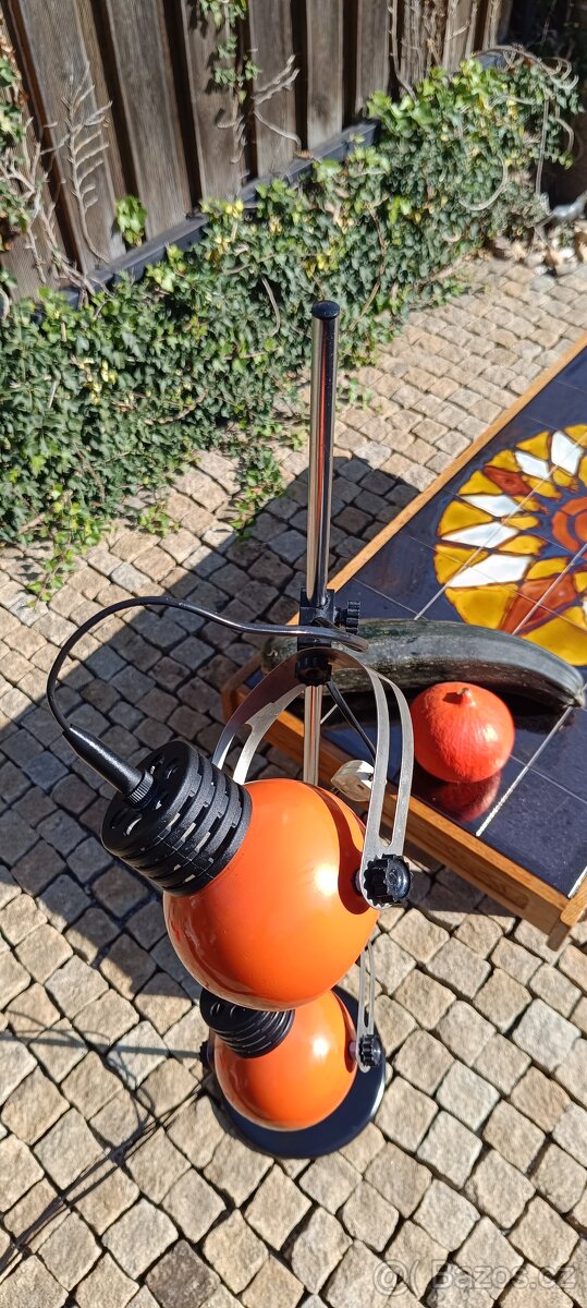 Retro stojací lampa zn. Polam - Pila typ. 12 - 4