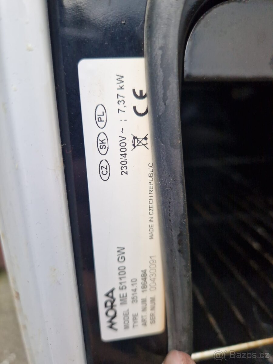 Elektricky sporak Mora - 4